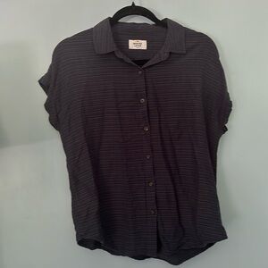 Marine Layer Dana Shirt Navy Small